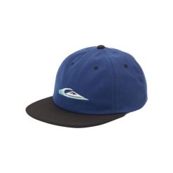 Czapka Snapback dla Mężczyzn BLOCK STOCKER Niebieski. Niebieskie czapki męskie Quiksilver, bez wzorów, z materiału. Za 129.00 zł.