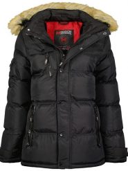 Maison Montaigne Kurtka zimowa "Bonamai" w kolorze czarnym rozmiar: XXL. Czarne kurtki damskie Maison Montaigne, na zimę, xxl, z aplikacjami, z puchu, bez kaptura. Za 249.17 zł.