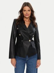 Marciano Guess Marynarka 4YGN14 7114A Czarny Regular Fit. Czarne marynarki i żakiety damskie Marciano Guess, z aplikacjami, z syntetyku. Za 589.99 zł.