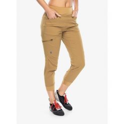 Spodnie damskie Black Diamond Technician Jogger Pants. Brązowe spodnie dresowe damskie Black Diamond, bez wzorów, sportowe. Za 398.50 zł.