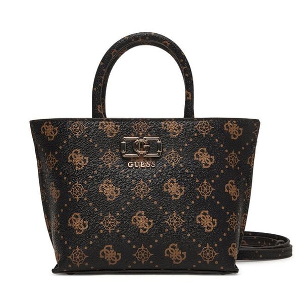 Torebka Guess. Brązowe torebki klasyczne damskie Guess, z aplikacjami, bez dodatków. Za 659.99 zł.