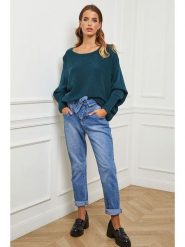 Joséfine Sweter "Egale" w kolorze turkusowym rozmiar: S. Niebieskie swetry klasyczne damskie Joséfine, s, z kaszmiru, bez kołnierzyka. Za 173.99 zł.