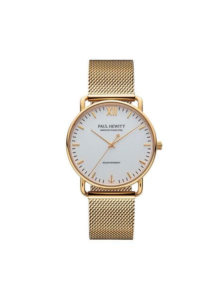 Paul Hewitt Zegarek PH-W-0322 Złoty. Żółte, analogowe zegarki męskie paul hewitt, złote. Za 599.99 zł.