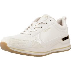 Buty SKECHERS 177345S Beżowy. Białe obuwie trekkingowe damskie Skechers. Za 283.99 zł.