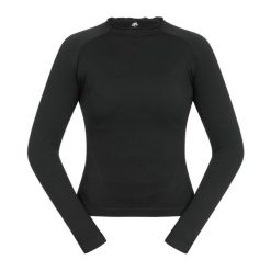 Damska koszulka jeździecka z długim rękawem ELT 3D Richmond. Czarne t-shirty damskie ELT, l, bez wzorów, z elastanu, bez kołnierzyka. Za 265.50 zł.
