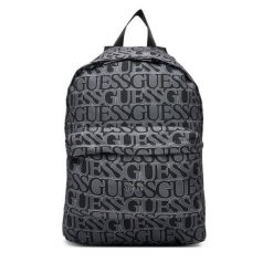 Plecak Guess. Szare plecaki męskie Guess, z aplikacjami. Za 229.99 zł.