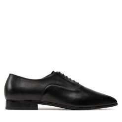 Półbuty KARL LAGERFELD. Czarne buty wizytowe męskie Karl Lagerfeld, bez zapięcia. Za 529.99 zł.