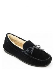 ISLAND BOOT Skórzane mokasyny "Anor" w kolorze czarnym rozmiar: 43. Czarne mokasyny męskie Island Boot, z materiału. Za 173.99 zł.