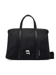KARL LAGERFELD Torebka A4W30018 Czarny. Czarne torebki klasyczne damskie Karl Lagerfeld, bez wzorów, ze skóry, bez dodatków. Za 619.99 zł.