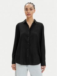 Vero Moda Koszula Linn 10305085 Czarny Relaxed Fit. Czarne koszule damskie Vero Moda, m, bez wzorów, z wiskozy, bez kołnierzyka, bez ramiączek. Za 189.99 zł.