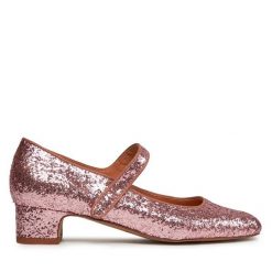 Baleriny Balagan. Czerwone baleriny damskie BALAGAN, bez wzorów, bez obcasa. Za 439.99 zł.