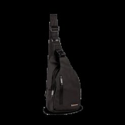 Wings Plecak Crossbody Vireo Czarny. Czarne plecaki damskie Wings, bez wzorów, z materiału, eleganckie. Za 89.90 zł.