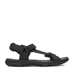 Sandały Lasocki. Czarne sandały męskie Lasocki, bez zapięcia. Za 159.99 zł.