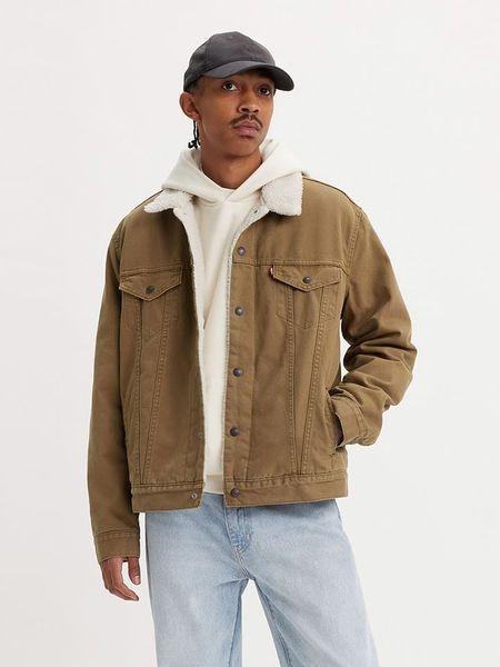 Levi's Kurtka przejściowa w kolorze jasnobrązowym rozmiar: L. Brązowe kurtki męskie Levi's, l, bez wzorów, bez kaptura. Za 289.20 zł.