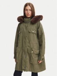 Liu Jo Parka WF6002 T718A Zielony Regular Fit. Zielone parki damskie Liu Jo, bez wzorów, z bawełny. Za 1,719.00 zł.