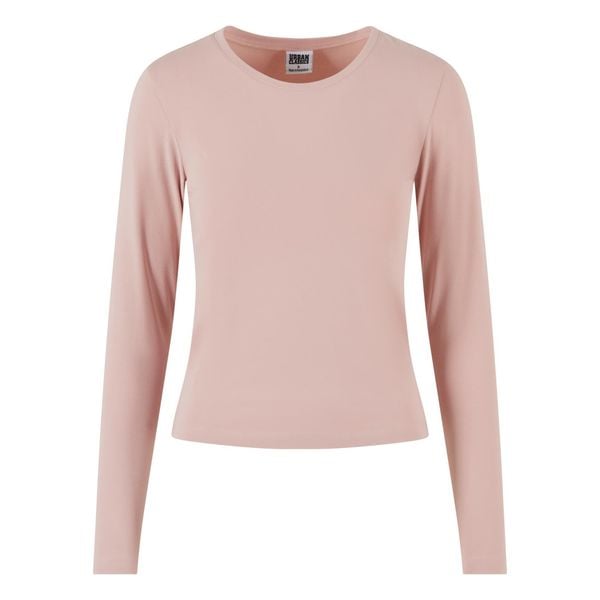 Damska koszulka z długim rękawem Urban Classics Basic Super Slim. Czerwone t-shirty damskie Urban Classics, uniwersalny, bez wzorów, bez kołnierzyka. Za 109.50 zł.