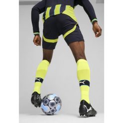 Męskie szorty Manchester City 24/25 PUMA New Navy Blue. Niebieskie szorty męskie Puma, bez kołnierzyka. Za 190.50 zł.