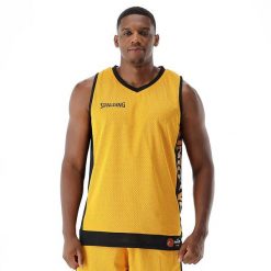 Koszulka koszykarska Spalding Reversible Tanktop Dwustronna. Zielone bluzki sportowe damskie Spalding, s, bez wzorów, z materiału, bez ramiączek. Za 156.55 zł.