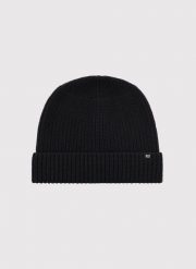 PAKO LORENTE – Czarna czapka męska z wełną. Czarne czapki męskie Pako Lorente, na zimę, bez wzorów, z nylonu. Za 99.99 zł.