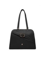 Beverly Hills Polo Club Torebka CEO-BHPC-C-006-09 Czarny. Czarne torebki klasyczne damskie Beverly Hills Polo Club, bez wzorów, z materiału, bez dodatków. Za 219.99 zł.