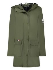 Geographical Norway Parka "Curieuse" w kolorze khaki rozmiar: XL. Brązowe parki damskie Geographical Norway, xl, z aplikacjami. Za 242.13 zł.