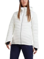 Kurtka narciarska damska Punch Padded Jacket. Białe kurtki damskie Fundango, m, bez wzorów, z materiału, bez kaptura, narciarskie. Za 599.00 zł.