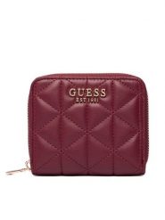 Guess Portfel Paisleigh Slg SWQG98 83137 Bordowy. Czerwone portfele damskie Guess, z aplikacjami, ze skóry. Za 219.99 zł.
