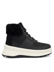 Helly Hansen Trzewiki Marcellina Insulated 12069 Czarny. Czarne botki damskie Helly Hansen, z nubiku, bez obcasa, na płaskiej podeszwie, bez zapięcia. Za 699.99 zł.