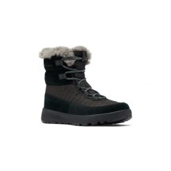 COLUMBIA Buty zimowe damskie Slopeside Peak Luxe black graphite-37.5. Czarne obuwie do biegania damskie Columbia. Za 524.40 zł.