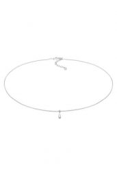 Elli Damski wisiorek kropla Basic ze srebra próby 925 Sterling Silver Naszyjniki 1 ct. Szare naszyjniki damskie Elli, srebrne. Za 256.99 zł.