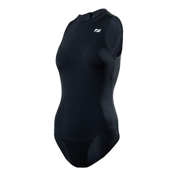 Strój pływacki jednoczęściowy damski ZONE3 OWS Renew High Neck. Czarne stroje jednoczęściowe damskie ZONE3, xs, bez wzorów. Za 179.99 zł.