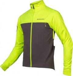 Kurtka z dresu Endura Windchill II. Żółte kurtki damskie ENDURA, na zimę, s, bez wzorów, z dresówki, bez kaptura. Za 449.45 zł.