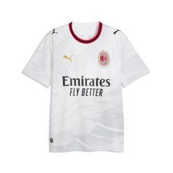 Koszulka wyjazdowa AC Milan 2026/27. Białe t-shirty sportowe męskie Puma, xs, z dresówki, bez ramiączek, do piłki nożnej. Za 431.00 zł.