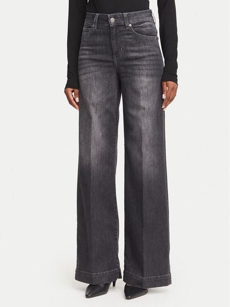 Liu Jo Jeansy UF6068 DS081 Czarny Flared Leg. Czarne jeansy damskie Liu Jo. Za 729.99 zł.