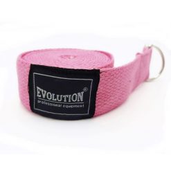 Pasek Pas do jogi Evolution Professional Equipment. Czarne paski damskie EVOLUTION PROFESSIONAL EQUIPMENT, bez wzorów, sportowe. Za 26.50 zł.