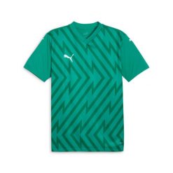 Koszulka Puma TeamGlory. Białe t-shirty sportowe męskie Puma, l, z materiału, bez ramiączek, do piłki nożnej. Za 106.99 zł.
