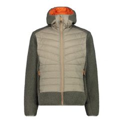 Bluza męska turystyczna CMP 34P1817. Zielone bluzy bez kaptura męskie CMP, m. Za 409.99 zł.