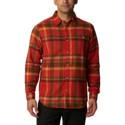 Koszula męska Columbia Pitchstone Heavyweight Flannel z długim rękawem. Czerwone koszule męskie Columbia, m, bez wzorów, bez kołnierzyka, bez ramiączek. Za 519.00 zł.