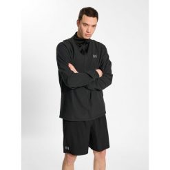 Bluza tkany Hummel Hmlkrótka. Czarne bluzy bez kaptura męskie HUMMEL, l, z poliamidu. Za 192.95 zł.