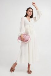 Sukienka maxi Deodara WEEKEND MAX MARA. Sukienki damskie Weekend Max Mara, bez wzorów, bez kołnierzyka, bez ramiączek, maxi. W wyprzedaży za 1,231.44 zł.