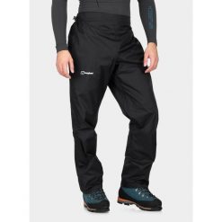 Spodnie wodoodporne męskie Berghaus Deluge 2.0 Pant. Czarne spodnie materiałowe męskie Berghaus, bez wzorów. Za 373.99 zł.