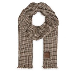 Szalik Weekend Max Mara. Brązowe szaliki i kominy damskie Weekend Max Mara, bez wzorów. Za 519.99 zł.