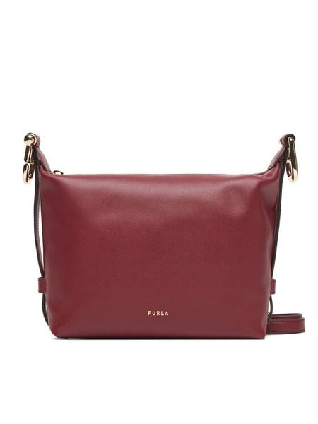 Furla Torebka WE00831 BX2045 CN 0053S 1007 Czerwony. Czerwone torebki klasyczne damskie Furla, bez wzorów, ze skóry, bez dodatków. Za 719.00 zł.