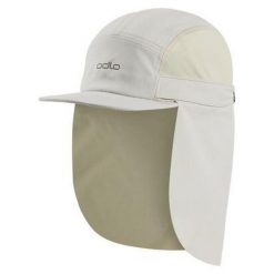Czapka z daszkiem Odlo Performance Light Shade Cap Cap. Brązowe czapki męskie Odlo, bez wzorów, sportowe. Za 183.78 zł.