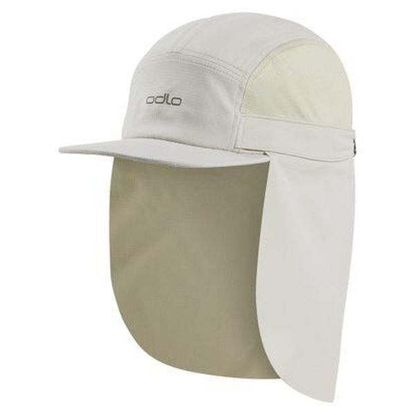 Czapka z daszkiem Odlo Performance Light Shade Cap Cap. Brązowe czapki męskie Odlo, bez wzorów. Za 183.78 zł.