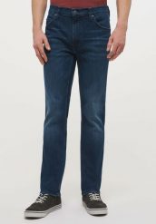 MUSTANG Tramper Męskie Spodnie Jeansowe Denim Blue 1012559 5000 843. Niebieskie spodnie materiałowe męskie Mustang, bez wzorów, z denimu. Za 229.99 zł.