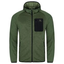 Męski sweter sportowy Loap Molt Green. Czarne swetry męskie LOOP, m, bez wzorów, bez kołnierzyka. Za 186.99 zł.
