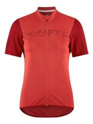 Craft Koszulka kolarska "Core Endur" w kolorze czerwonym rozmiar: XL. Czerwone bluzki sportowe damskie Craft, xl, bez kołnierzyka, bez ramiączek. Za 130.35 zł.