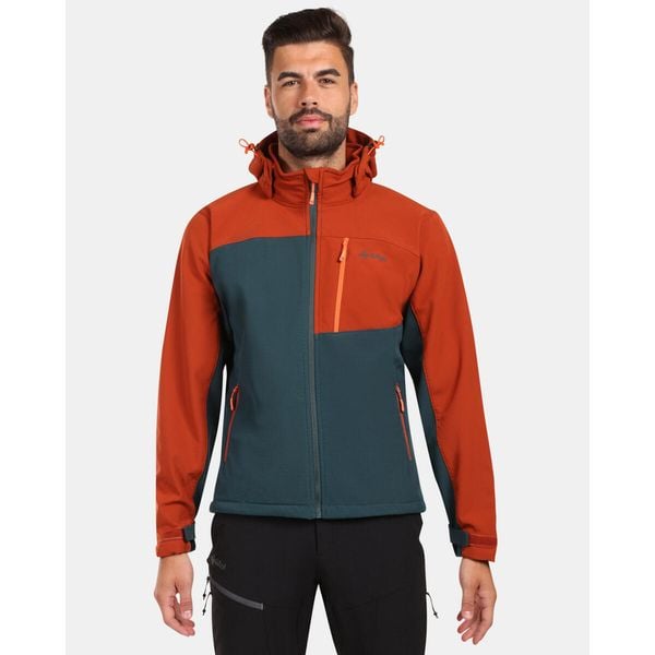 Męska kurtka softshell Kilpi ONTAVIO-M. Zielone kurtki męskie Kilpi, m, bez wzorów, z softshellu, bez kaptura. Za 422.05 zł.