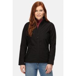 Softshell roboczy damski Octagon. Niebieskie kurtki softshell damskie Regatta, bez wzorów, z softshellu, bez kaptura. W wyprzedaży za 219.99 zł.